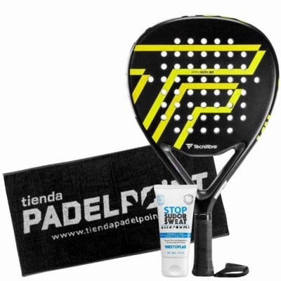 Tecnifibre Wall Breaker 360 Pelle avec serviette et magnesium