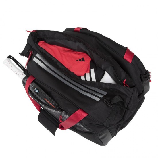 Adidas Ale Galan Multigame 3.4 Noir Rouge Sac de Padel