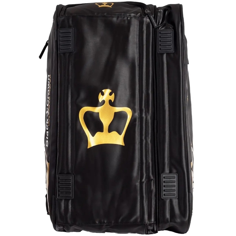 Borsa da padel Black Crown Ultimate Pro 2.0 in oro nero