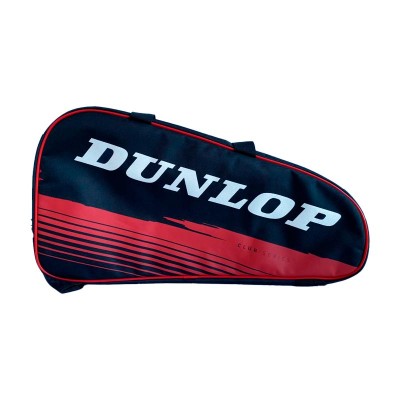 Paletero Dunlop Club Negro Rojo