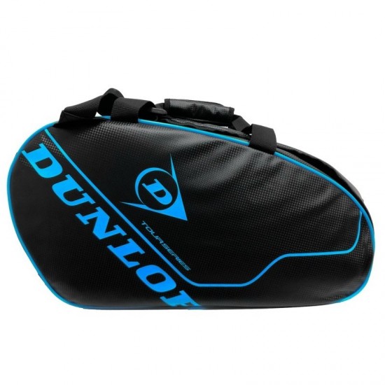 Borsa per racchette da padel Dunlop Tour Intro LTD nera blu