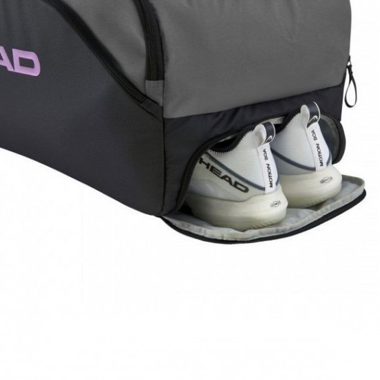 Head Pro X Duffle L Nero Verde Borsa per racchette da padel