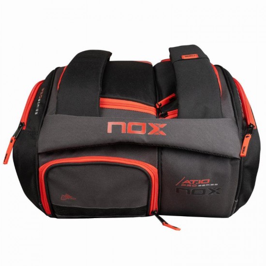 Nox AT10 XXL Preto Vermelho Raquete De Padel Saco