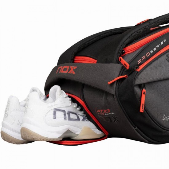 Nox AT10 XXL Preto Vermelho Raquete De Padel Saco