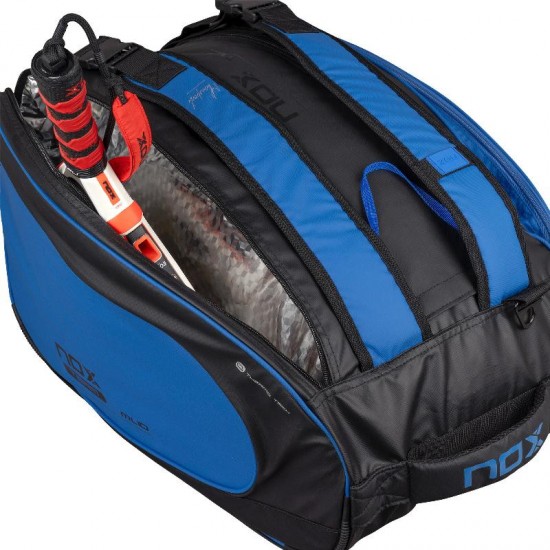 Nox ML10 Team Black Blue Padel Racket Bag