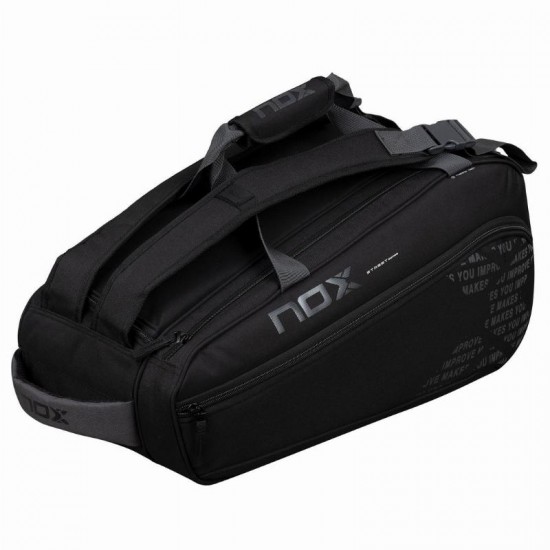 Sac de raquette de padel Nox Street Series noir gris