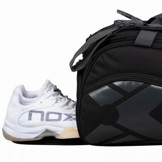 Nox Street Series Preto Cinza Raquete De Padel Bag