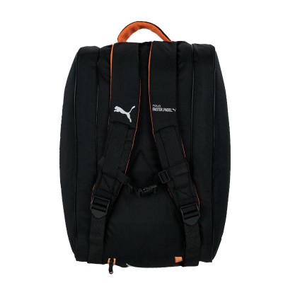 Paletero Puma Nova Elite Negro Naranja