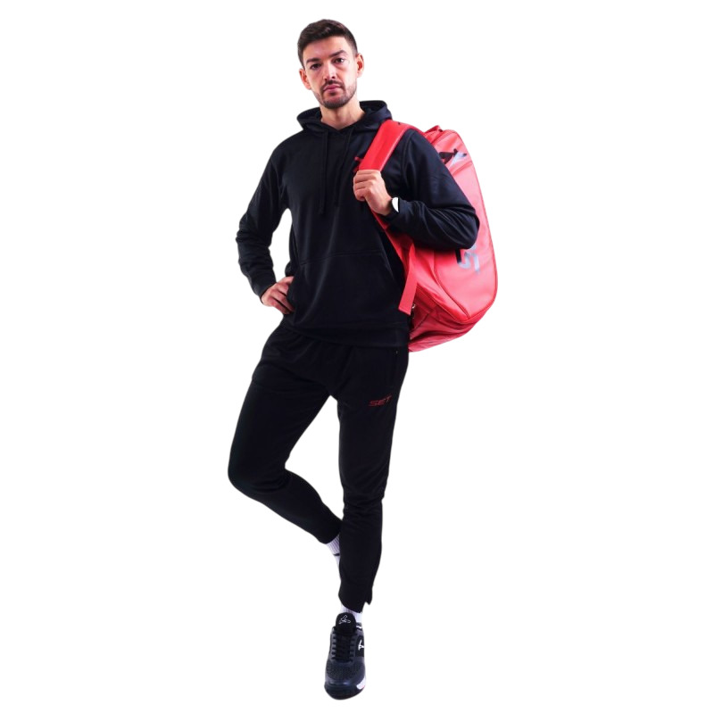 Conjunto de raquete de padel Sanyo Wolf Red