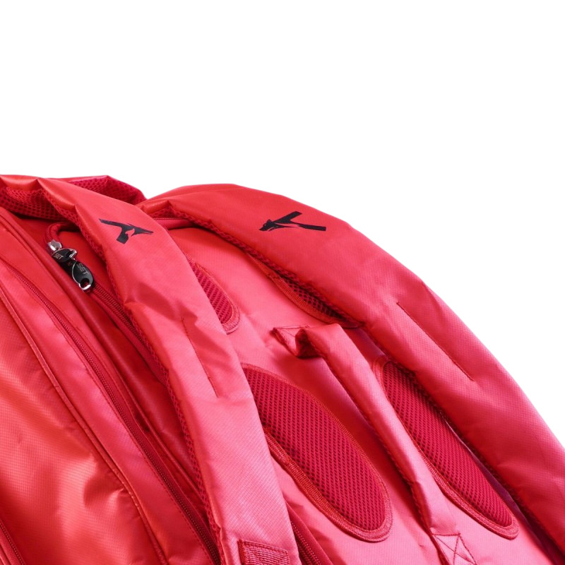 Conjunto de raquete de padel Sanyo Wolf Red