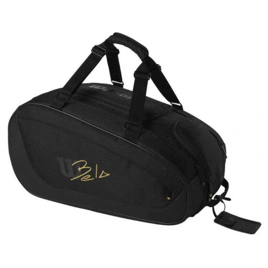 Sac de raquette de padel Wilson Bela Super Tour Noir