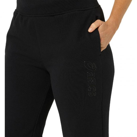 Asics Logo Noir Pantalon Femme