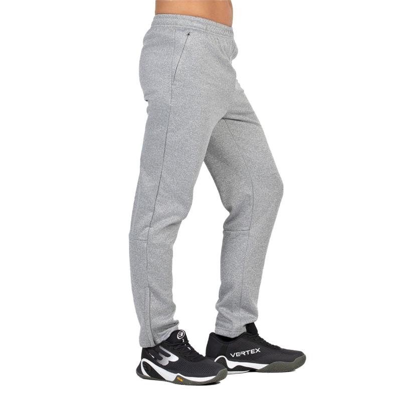Pantalon Bullpadel Brome Gris Medio Vigore