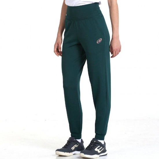 Pantalon Bullpadel Gemma Triay Ideal Verde Profundo