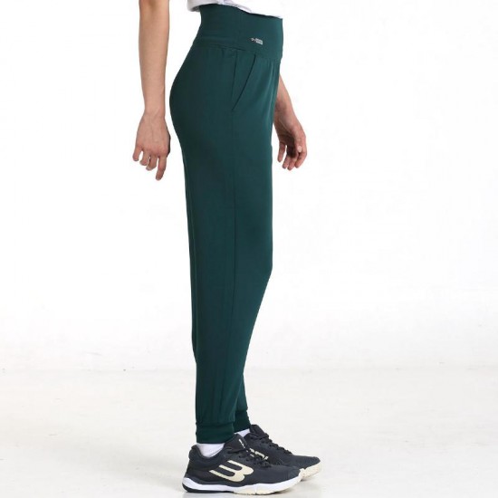 Pantaloni Bullpadel Gemma Triay Ideal Verde Intenso