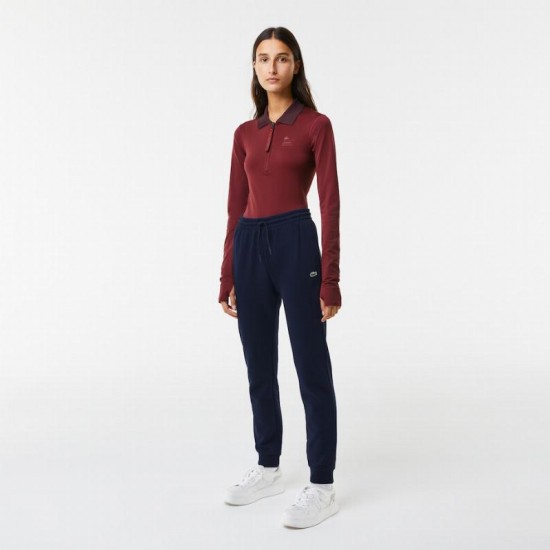 Pantalon Lacoste bleu marine pour femmes