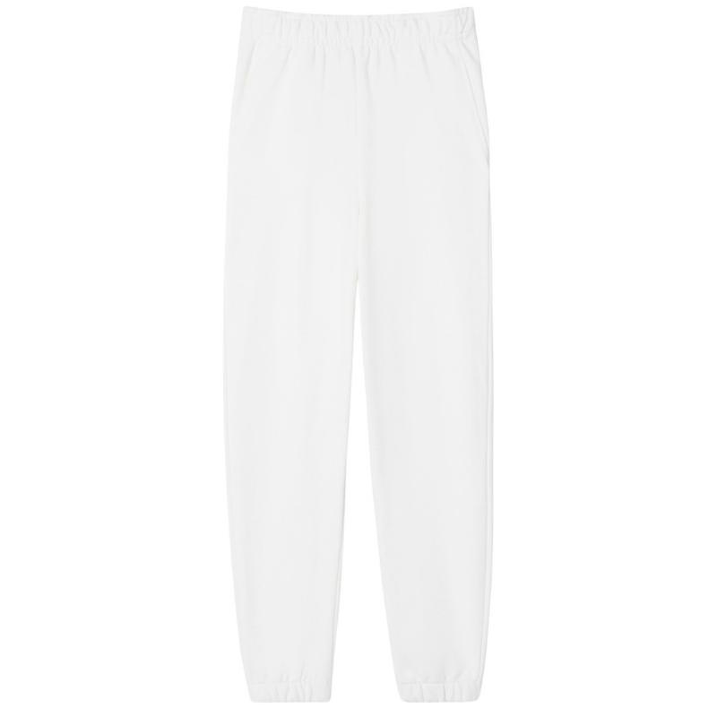 Cal?as Femininas Lacoste Sport Cotton White