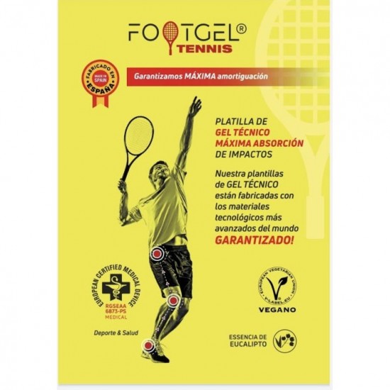 Palmilhas de tenis FootGel