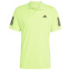 Polo Adidas Club 3 Stripes Lucid Limon