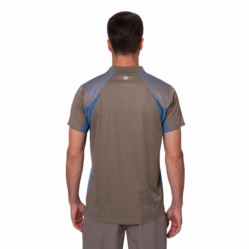 Polo Bidi Badu Spectrum Spirit Marron Azul