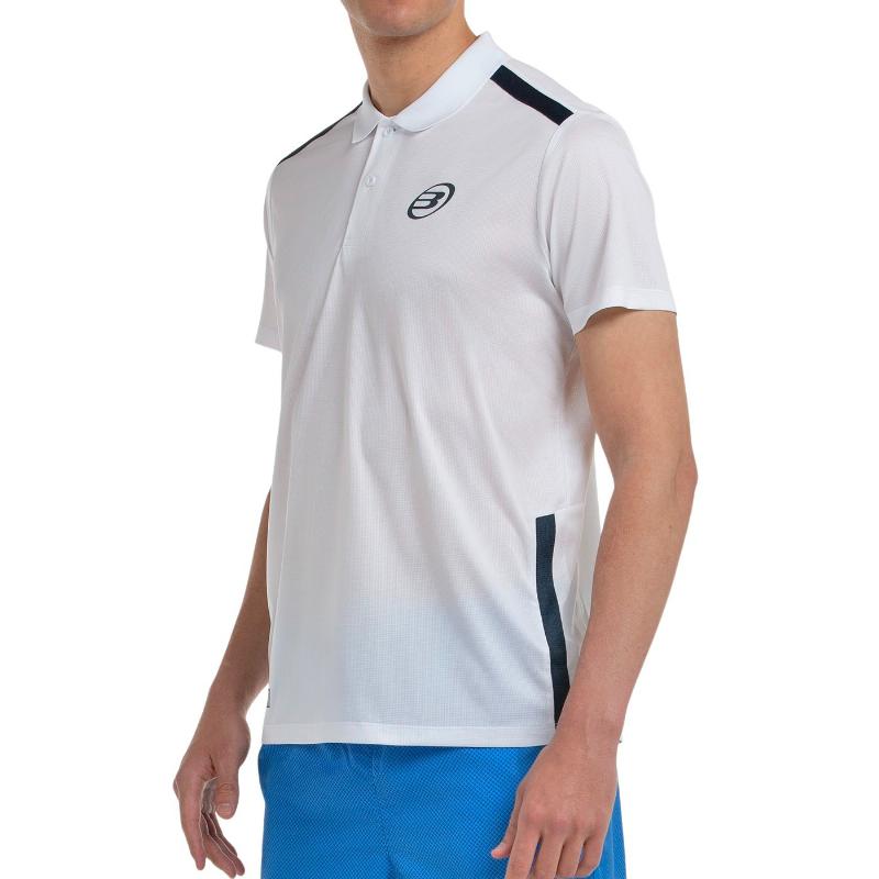 Bullpadel Balto White Polo Shirt