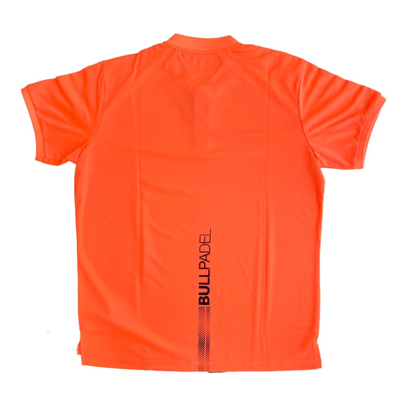 Polo Bullpadel Boron Orange Fluor