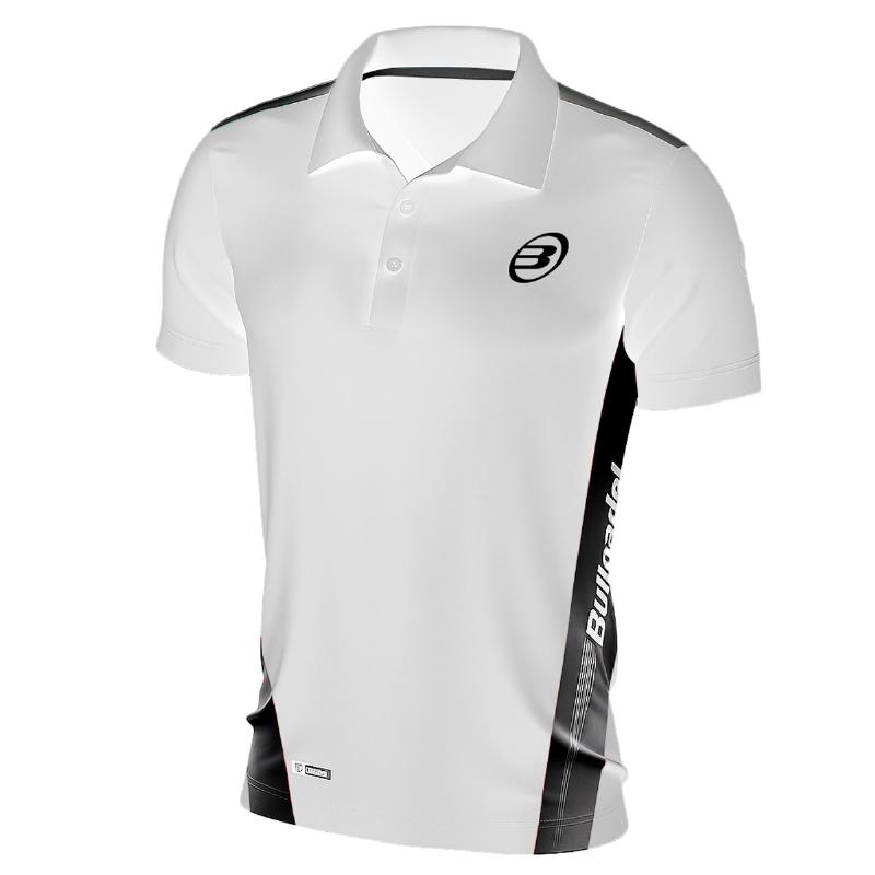 Bullpadel Bubon White Polo Shirt
