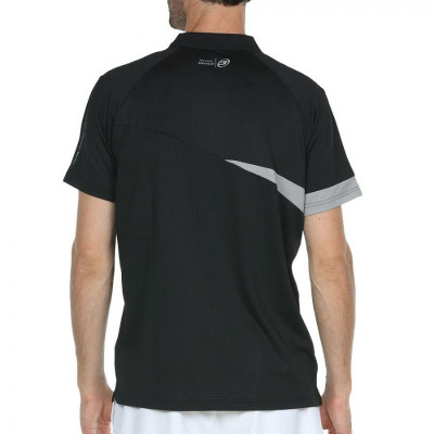 Camisa Polo Bullpadel Preta Fofa