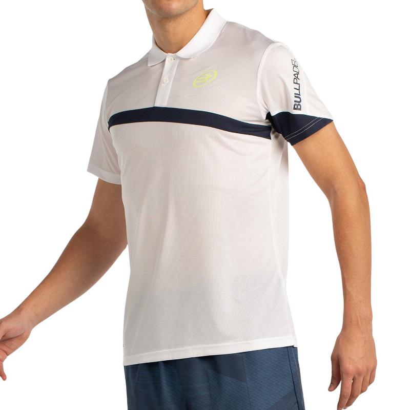 Bullpadel Polo Shine Bianco