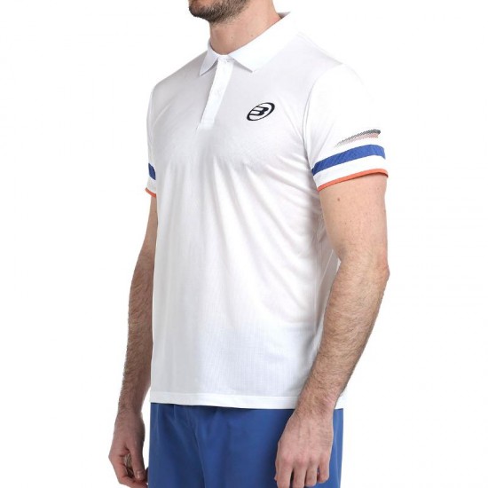 Bullpadel White Bullpadel Polo Shirt