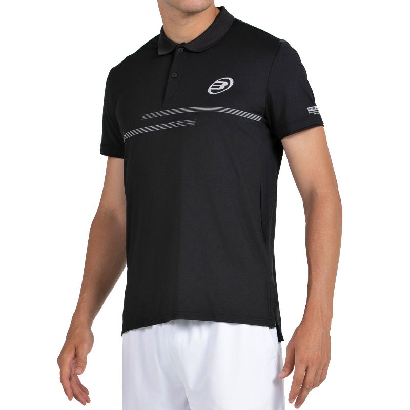 Bullpadel Menkar Camisa Polo Preta