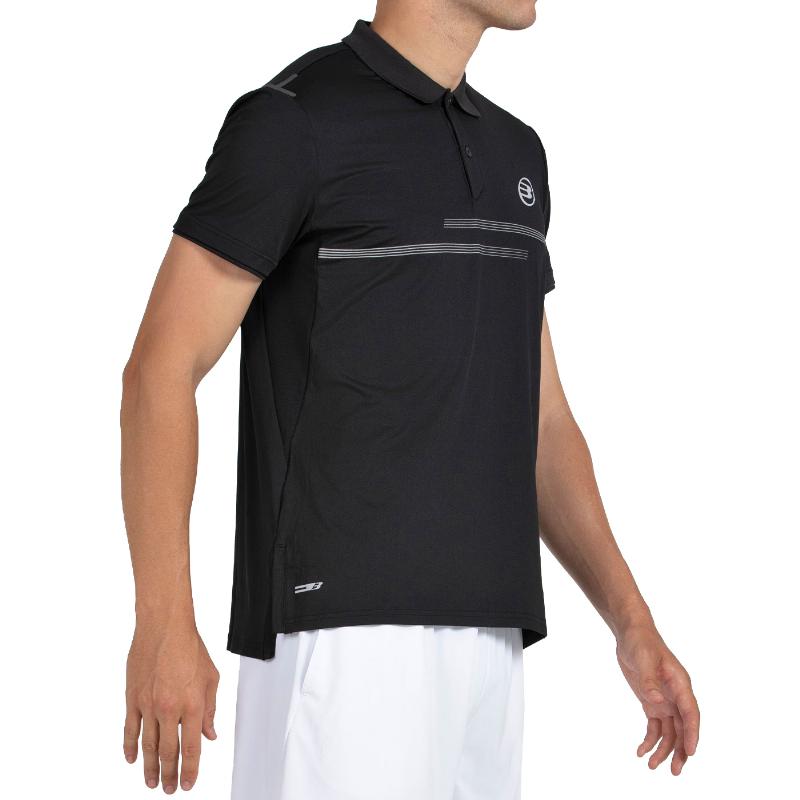 Bullpadel Menkar Camisa Polo Preta