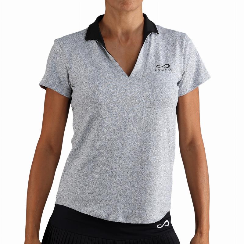 Polo Endless Onyx Sleeves Gris Chine