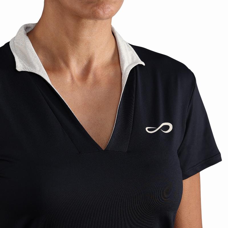 Polo Endless Onyx Sleeves Negro