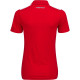 Camisa Polo Head Club 22 Branco Vermelho Feminino