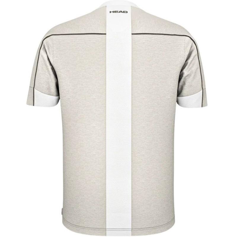 Polo Head Play Tech Gris Claro