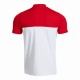 Polo Joma A1 Padel Bianco Rosso