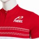 Joma A1 Polo Padel Branco Vermelho