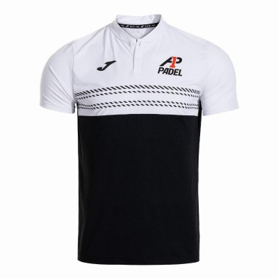 Joma A1 Padel Black White Polo