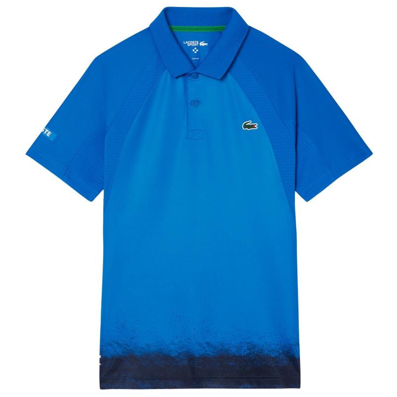 Polo Lacoste Daniil Medvedev Ultra Dry Azul