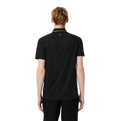 Polo Lacoste Novak Djokovic Ultra Dry Negro