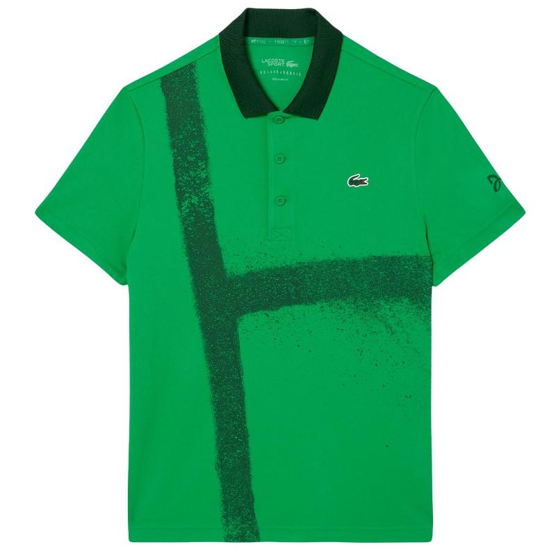 Polo Lacoste Novak Djokovic Ultra Dry Verde