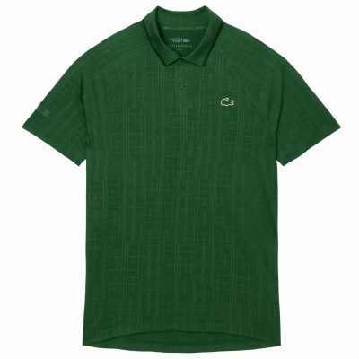 Polo Lacoste Novak Djokovic Ultra Dry Verde Escuro