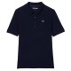 Polo Femme Lacoste Pique Bleu Marine