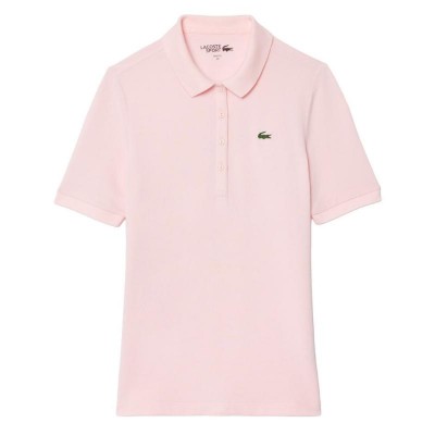 Polo donna Lacoste Pique rosa