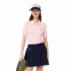 Polo Lacoste Pique Rosa Mujer