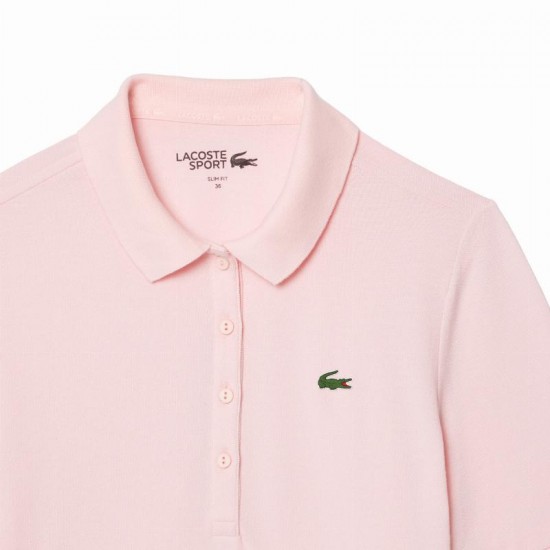 Lacoste Pique Pink Women''s Polo