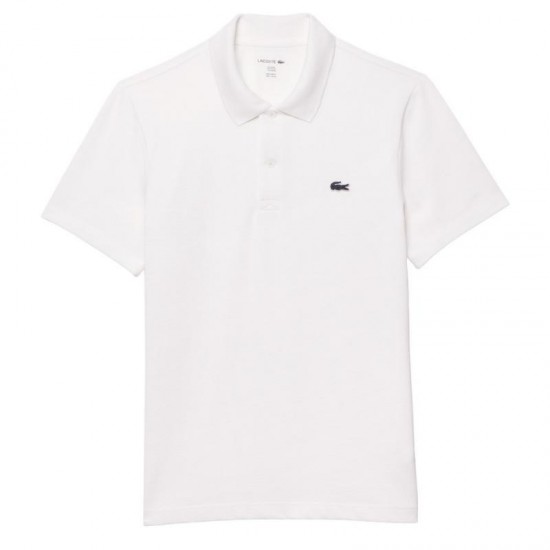 Lacoste Regular Fit Cotton White Polo