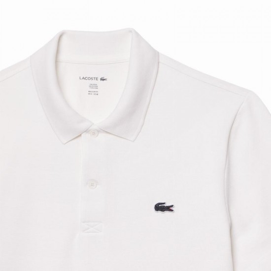 Lacoste Regular Fit Cotton White Polo