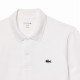 Polo Lacoste Regular Fit Cotone Bianco